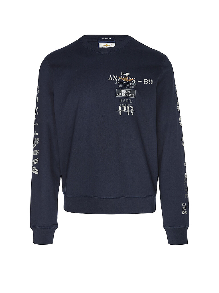 AERONAUTICA MILITARE Sweater dunkelblau XL herren